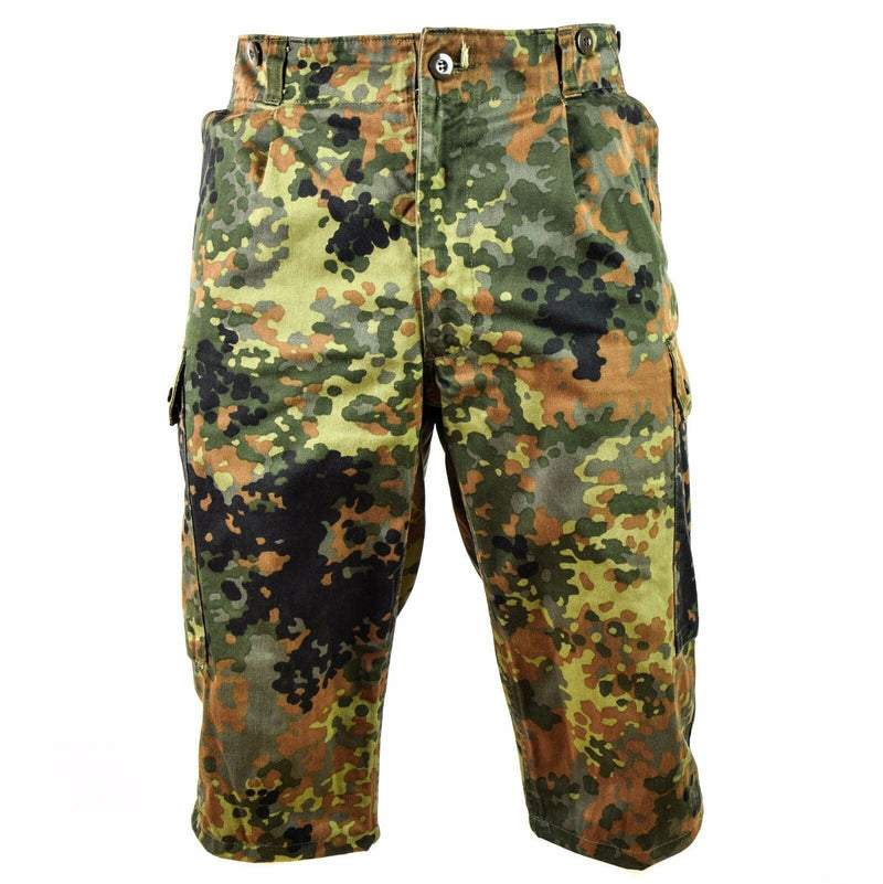 Combate del ejército alemán original Combate Field Flecktarn Camuflage Bermudas