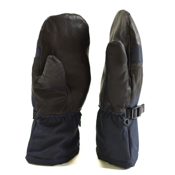 Mittens del ejército holandés original Guantes de invierno de la OTAN azul marino marítima marítima nueva