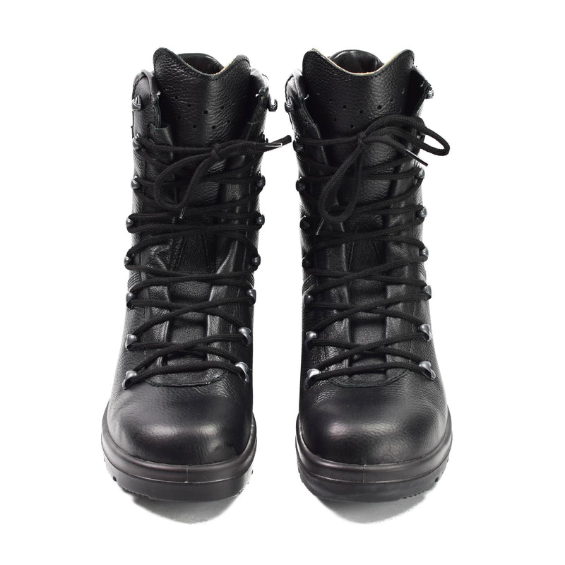 Original Germany army boots black leather field BDU combat BW military issue NEW