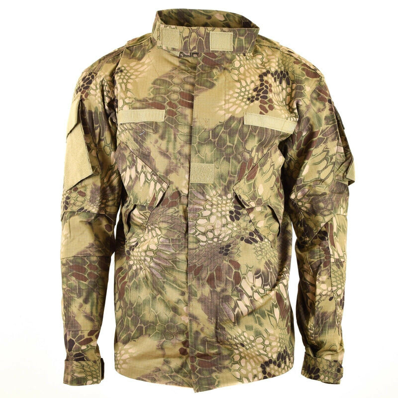 Veste de combat de style militaire de marque Mission Snake FG Camouflage uniforme