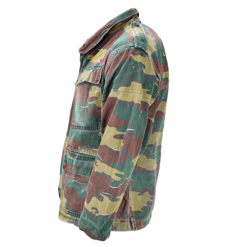 Original Bélgica Militar M56 Jigsaw Camuflage Camuflage Field Combat Troops Ejército