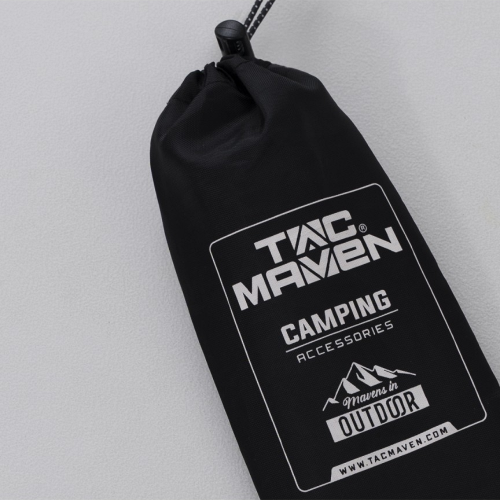TAC MAVEN Grondspijkers Aluminium tentzeilset met 4 kampeeraccessoires