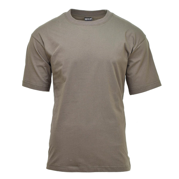 MFH Camiseta de estilo militar de EE. UU. Oliva de camiseta de verano ligera de verano transpirable