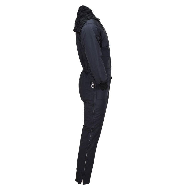 Originale Dutch Military Inverno inverno in pelliccia Fux Furx Cappuccetta Calza tuta complessiva
