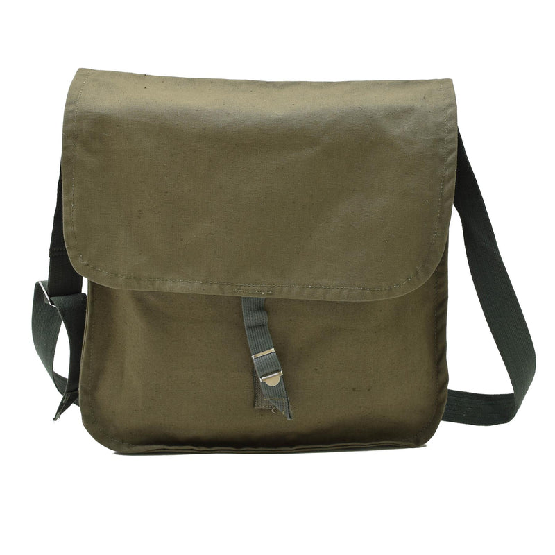 Bolso de hombro de oliva del ejército búlgaro original Correa ajustable Viajes al aire libre NUEVO