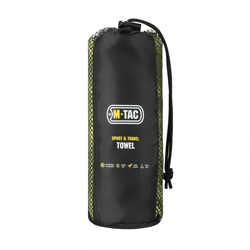 M-TAC Serviette en Microfibre 150x75cm Séchage Rapide Voyage Camping Vert