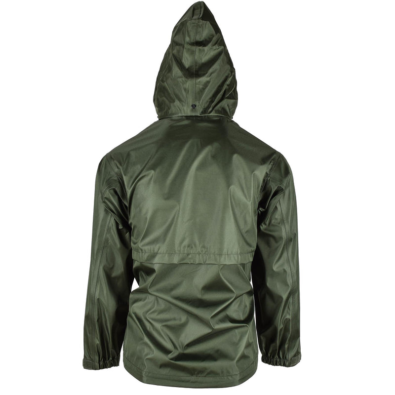 Mil-Tec Markenjacke Olivgrün wasserdicht Herren Regenbekleidung wasserabweisend Herren