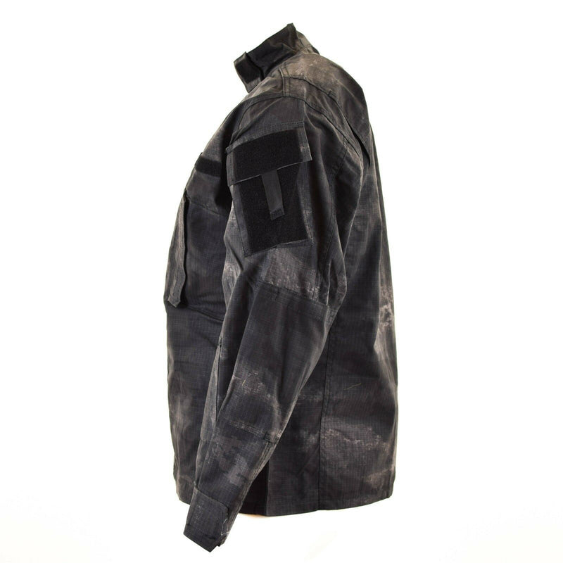 Giacca da combattimento in stile statunitense militare dell'esercito di marchio ACU RIPSTOP GRIGIO CAMA Field Uniform