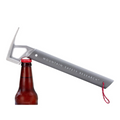 MSR Martillo de estaca Extractor de clavijas para tienda Abridor de botellas de acero inoxidable Camping Gris