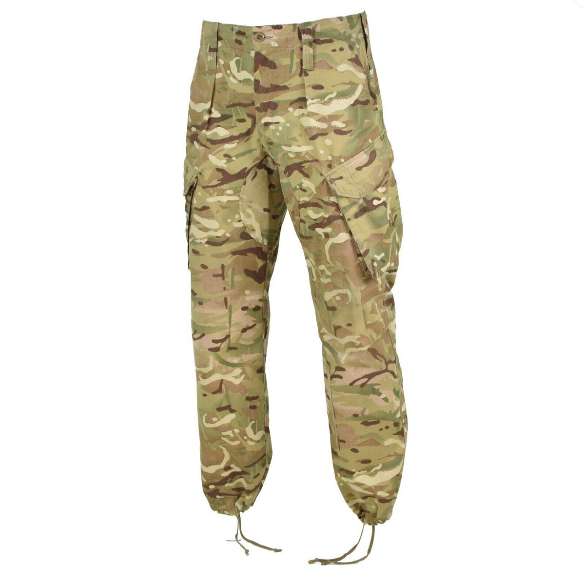 Pantaloni dell'esercito britannico autentico combattimento militare MTP Field Cargo Temperate pantaloni