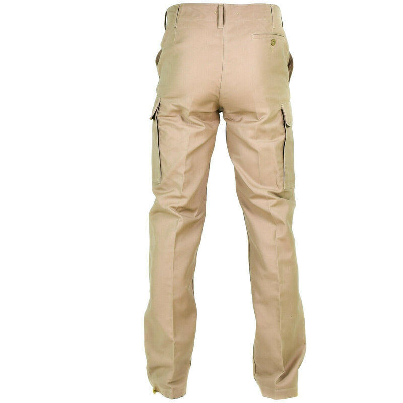 Genuine German Army issue moleskin pants field combat BW Khaki trousers NEW