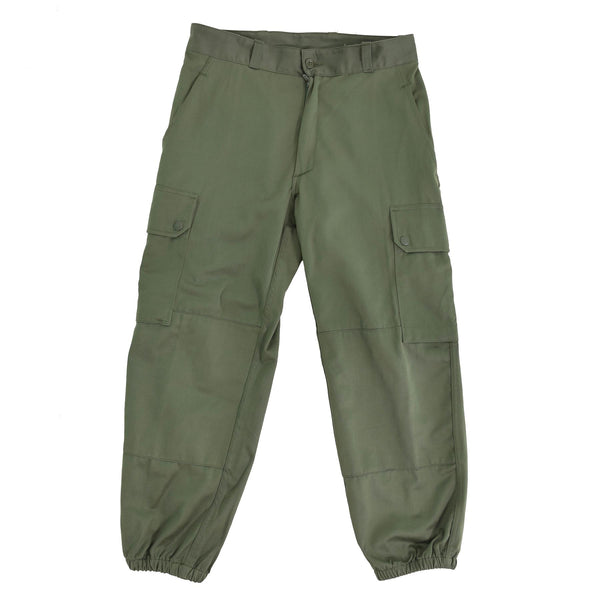 Originele Franse legerbroek Field Troops Militaire groene BDU -broek Surplus Nieuw