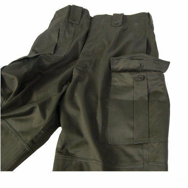 Original belgische Armee Feldkampfhose M65 olivgrün Militärhose Überschuss