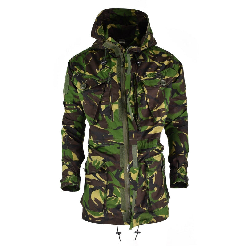 Combate militar del ejército británico original DPM Jacket de campo Parka Smock a prueba de viento nuevo