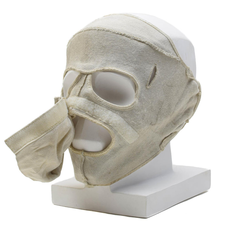 Original Dutch Military Face Mask Flame Resistance Aramid Cold Weather White