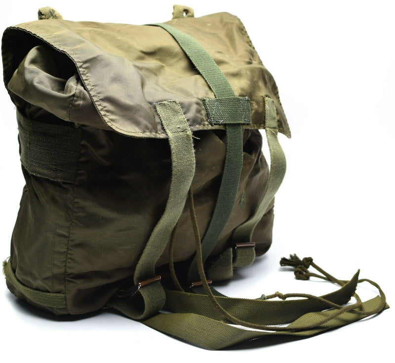 Sac à dos de combat d'origine de l'armée autrichienne, sac à dos militaire, sac à dos olive
