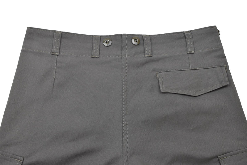 Pantalon de combat militaire Leo Kohler pantalon cargo en coton olive uni
