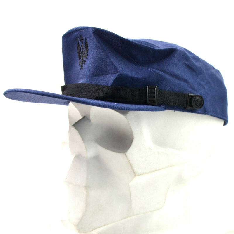 Original Spain Spanish military visor cap army navy peaked cap blue
