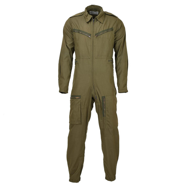 Original Austrian Army Coverll Green Green Nomex Fire Resistente alle tute complessive