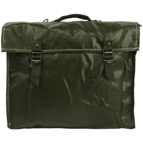 Sac à pain militaire en vinyle d'origine de l'armée tchèque M85, équipement général, bandoulière NEUF