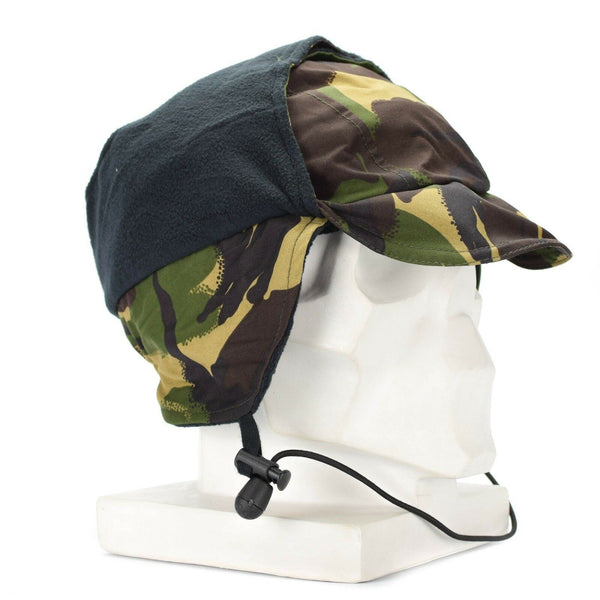 Casquette Gore Tex imperméable DPM Camo de l'armée britannique authentique doublée pour temps froid