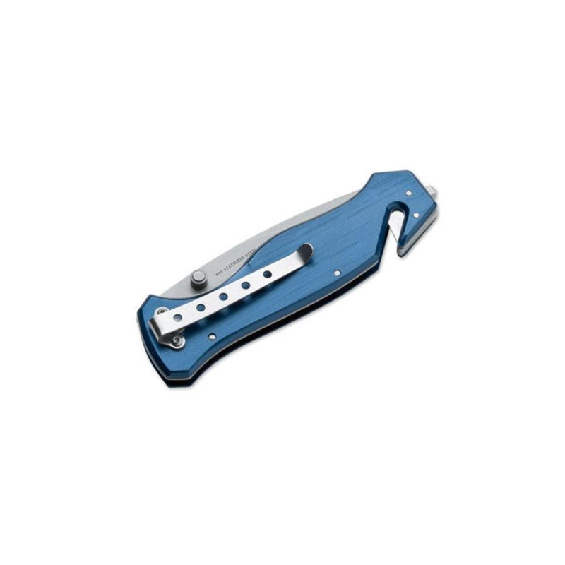 Boker Brand folding pocket knife Law Enforcement uncoated stainless steel 440A