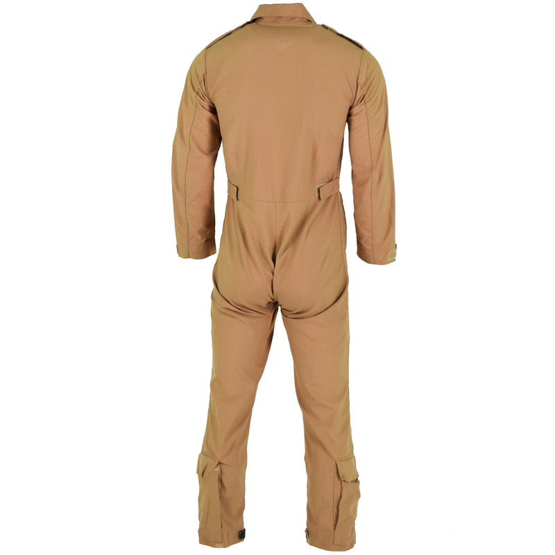 Aircregráfico del ejército británico original Mk 16 B RAF Traje Aramid Coverall Beige Air Force