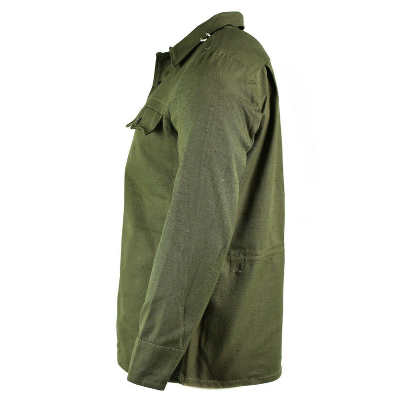 Genuine Bulgarian army field jacket military BDU olive OD shirt military combat