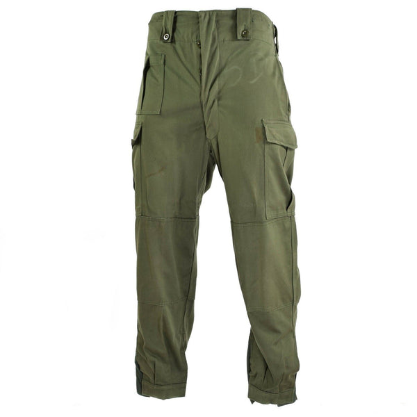 Oorspronkelijke Belgische legerveld Combat Pants M65 Olive Green Military Pants Surplus