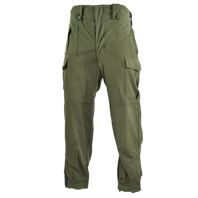 Original belgische Armee Feldkampfhose M65 olivgrün Militärhose Überschuss