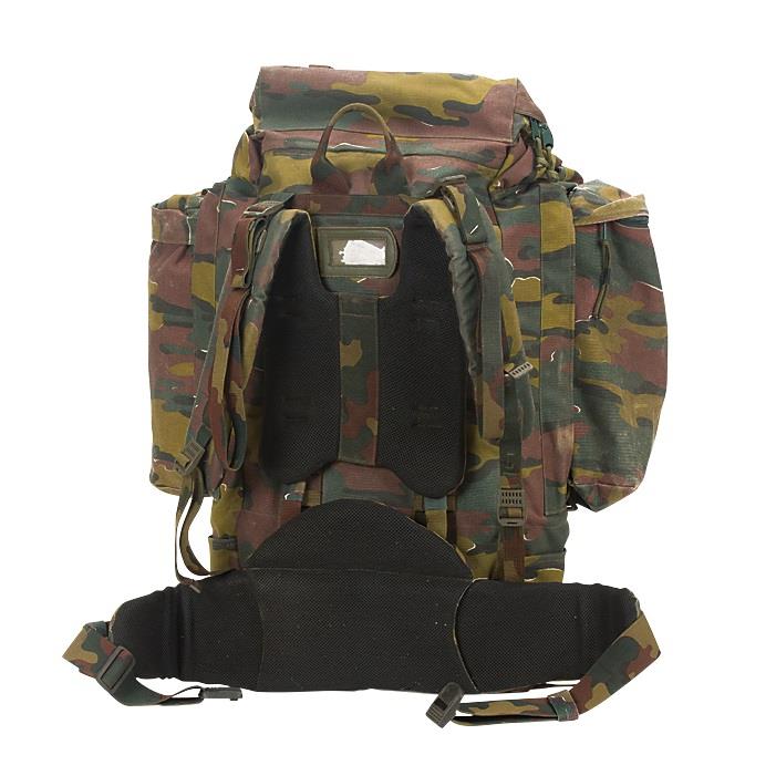 Zaino originale del campo tattico militare del Belgio grande sacchetto da campeggio da trekking 110L