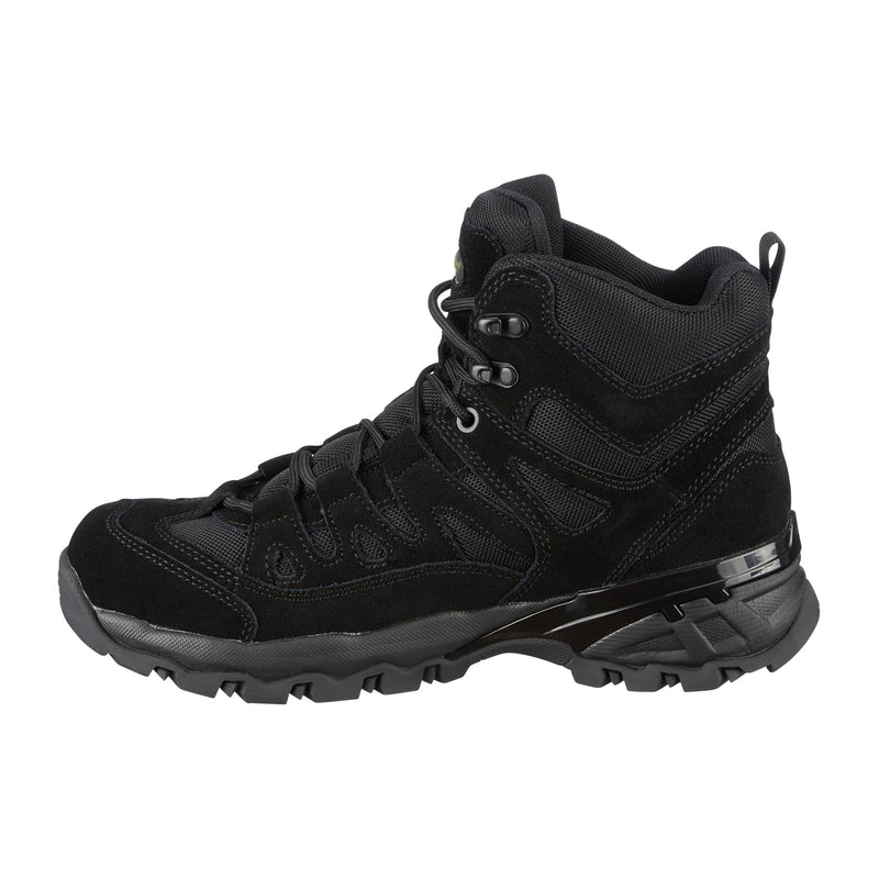Mil-Tec Squad Boots Mid Calf Round Sole Camping Outdoor Black Suede schoenen
