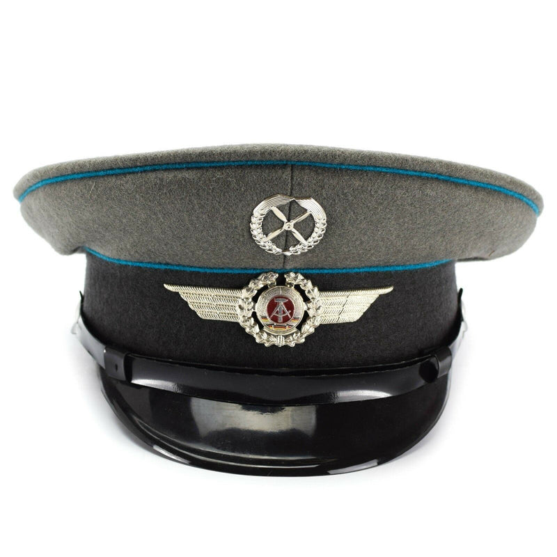Original DDR NVA Armee Schirmmütze Luftwaffe Militär Schirmmütze NEU