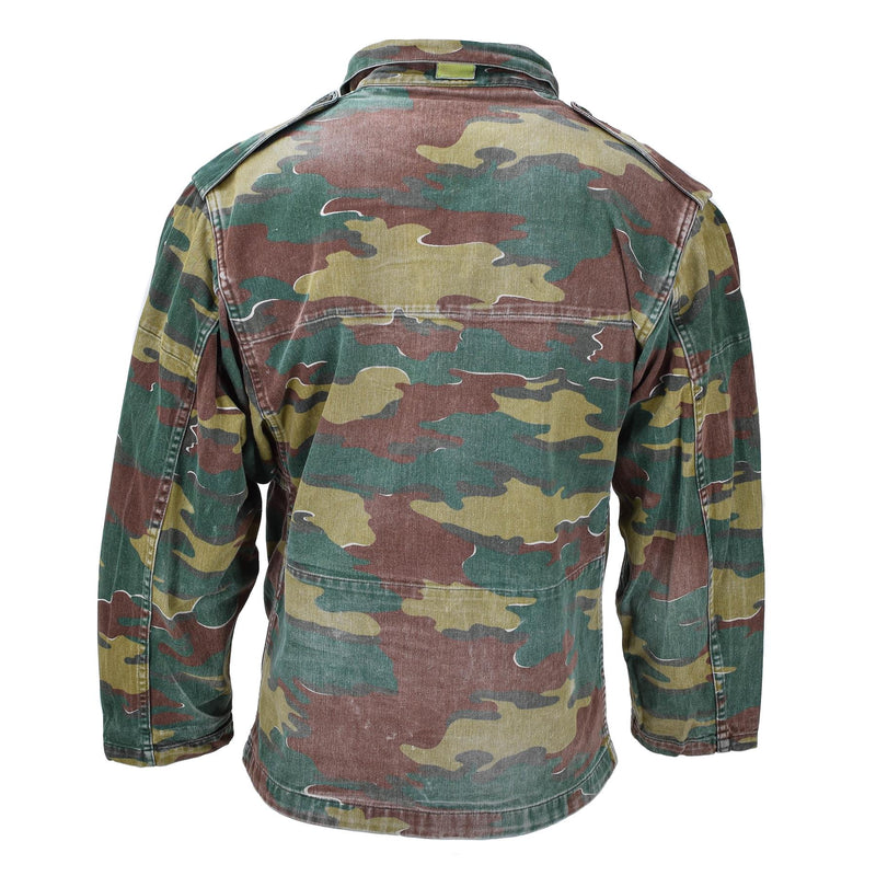 Original Bélgica Militar M56 Jigsaw Camuflage Camuflage Field Combat Troops Ejército