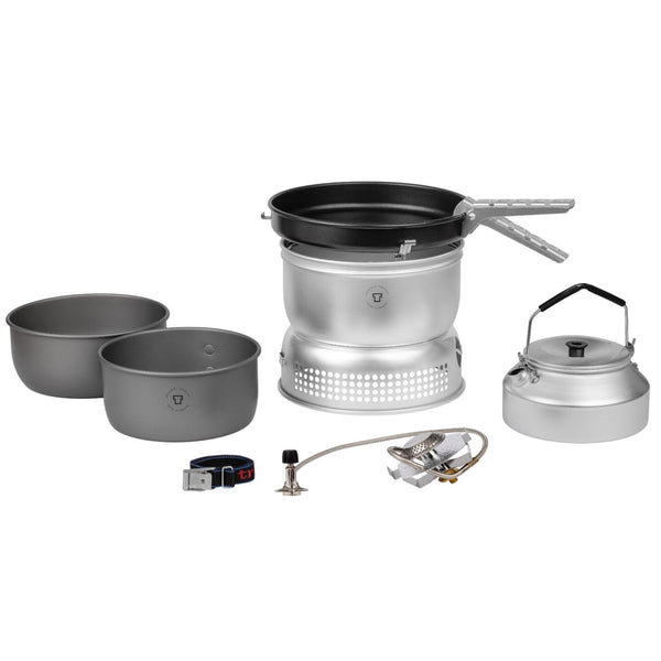 Trangia portable lightweight hard anodized aluminum stove set cooking outdoor