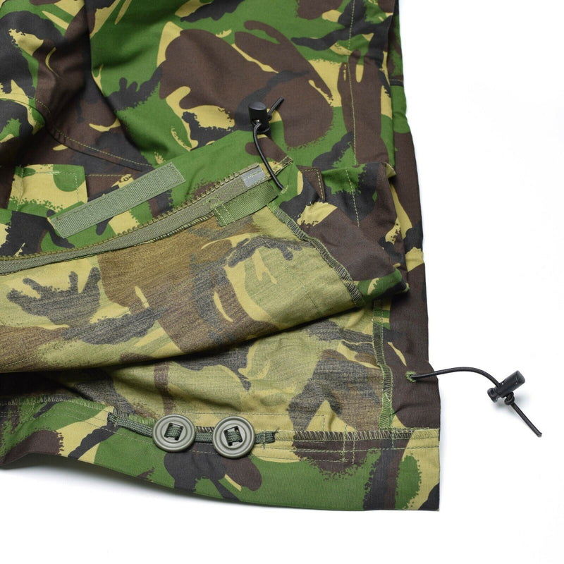 Combate militar del ejército británico original DPM Jacket de campo Parka Smock a prueba de viento nuevo