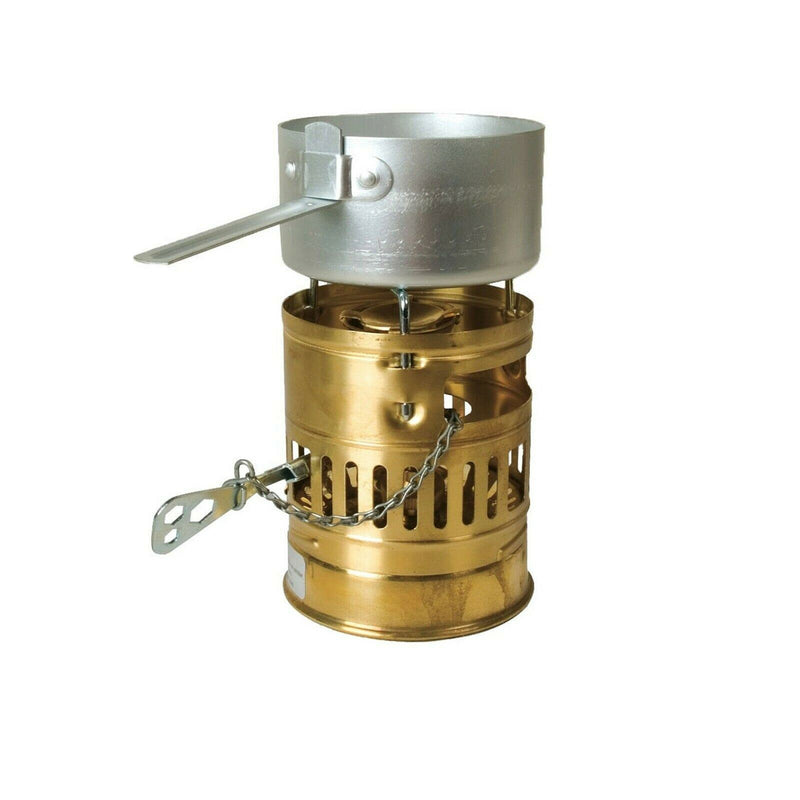 OPTIMUS SVEA Stove Classic White Gas Burner Light Gasoline Solid Brass Can Fuel