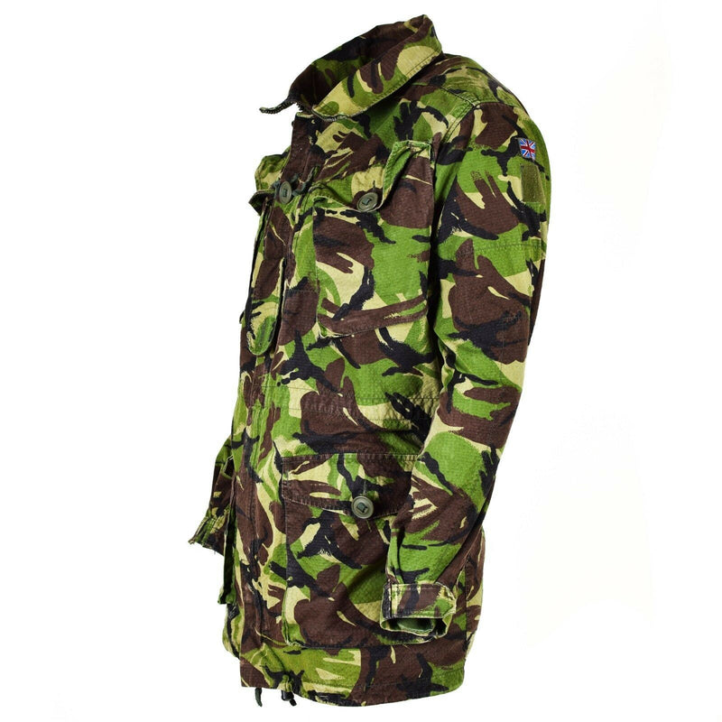 Combate militar del ejército británico original Combate DPM Jungle Chaqueta Parka 95 Smock Rip Stop