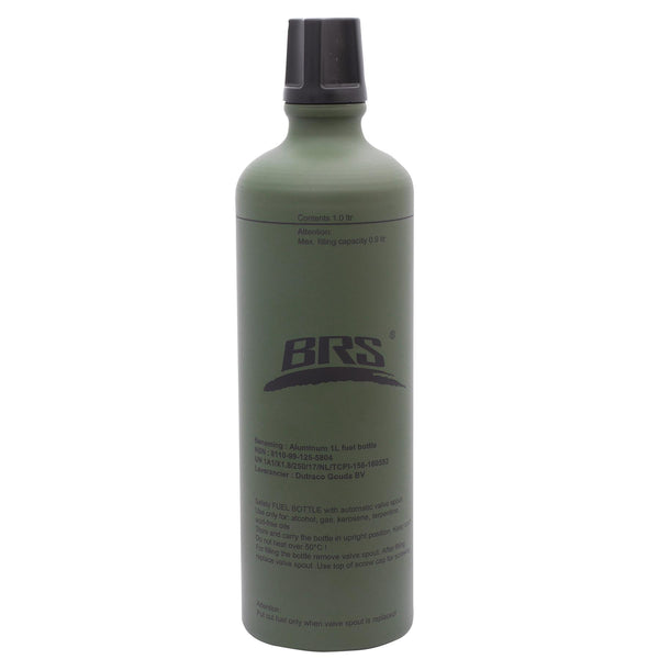 BRS ALLUMINUM ALIMENTO 1 Litro Liquido Liquido Avvolgiuscola per ugello leggero Oliva Nuovo
