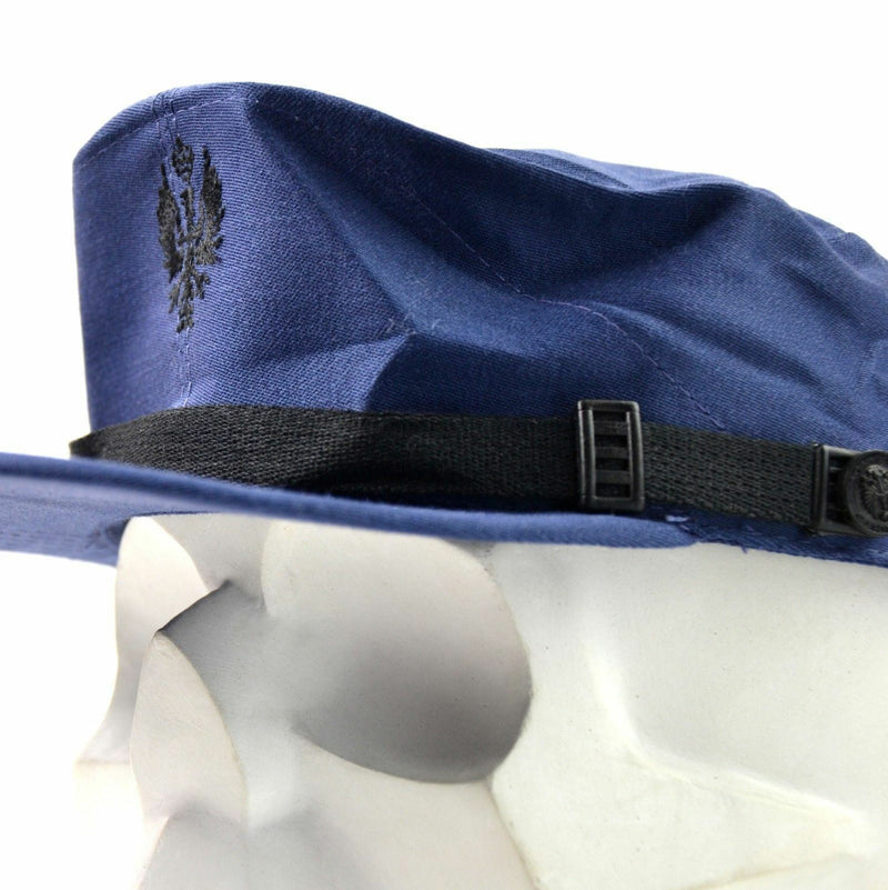 Original Spain Spanish military visor cap army navy peaked cap blue