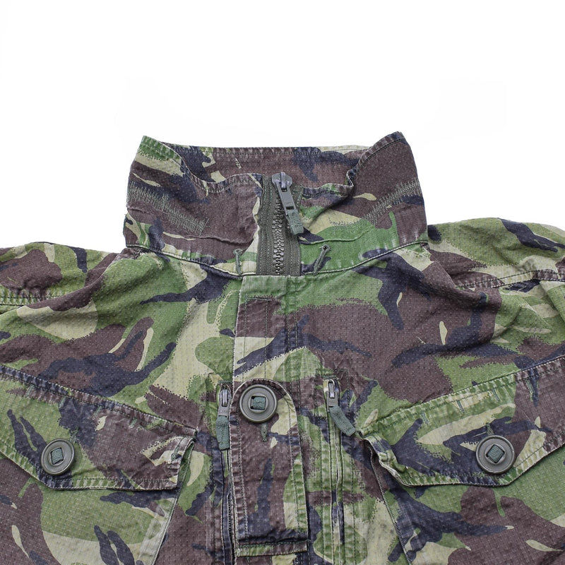 Combate militar del ejército británico original Combate DPM Jungle Chaqueta Parka 95 Smock Rip Stop