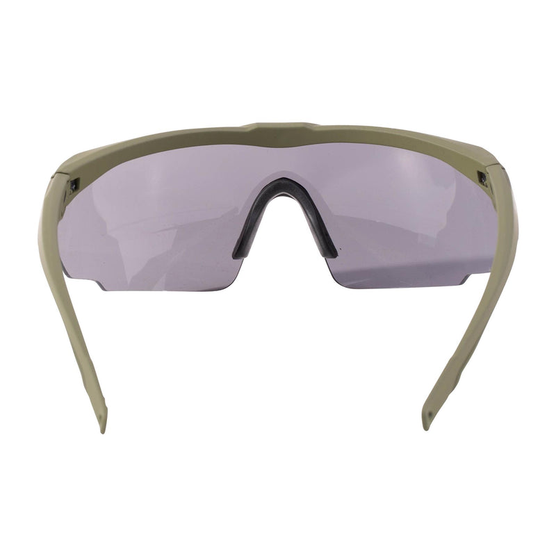 SWISS EYE Schutzbrille Antibeschlag UV-Schutz verstellbarer Winkel Schutzbrille Olive
