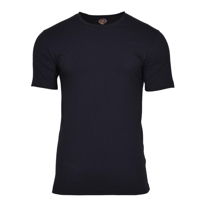 Original niederländisches Militär, schwarze taktische T-Shirts, Coolmax, schnelltrocknend, NEU