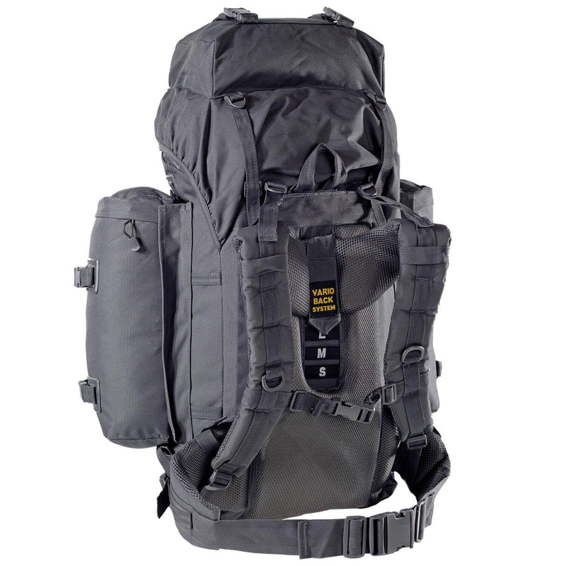 A.Blochl BW Mountain hiking daypack trekking backpack camping bag large black