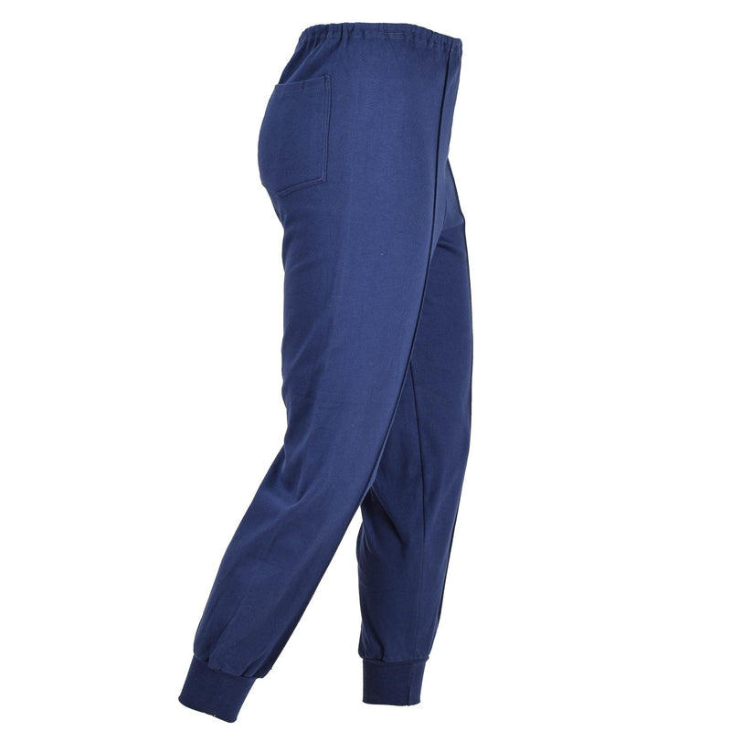 Original Italian Air Force sport blue sweatpants activewear vintage trousers NEW