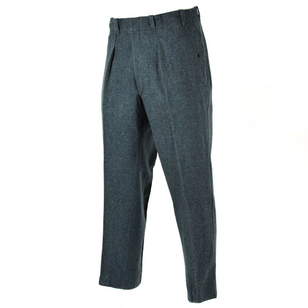 Pantaloni di lana dell'esercito svizzero originali Pantaloni di campo in surplus militare Svizzera