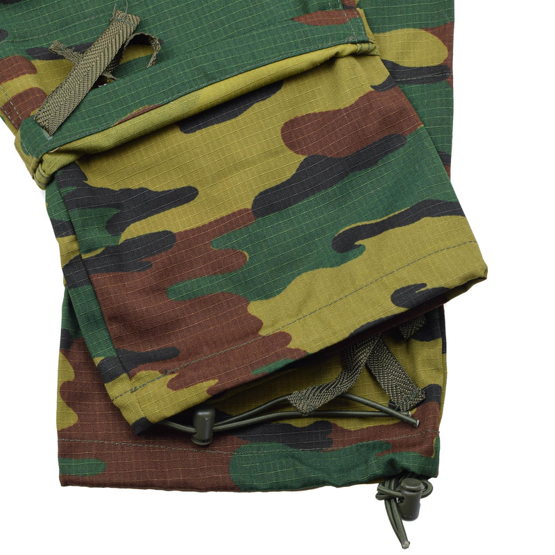 Tacgear Brand Belgium Army Style Field Field Combat Pants CAMO CAMO RIPSTOP