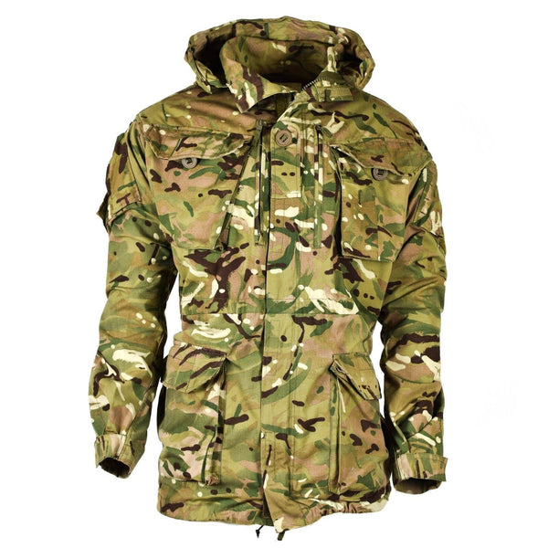 Véritable veste de combat militaire MTP de l'armée britannique parka coupe-vent NEUF