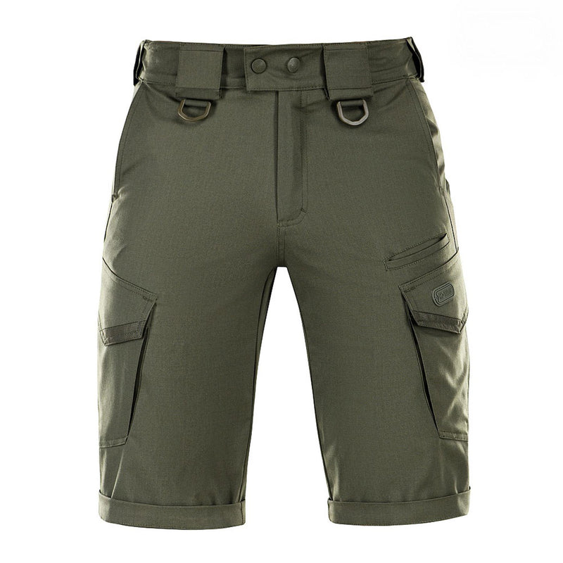 Pantalones cortos de bermudas estilo M-tac en el ejército combate de grado militar ripstop olive