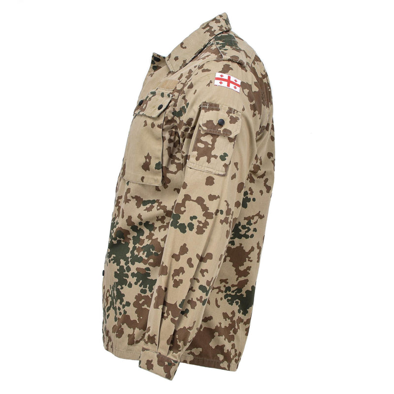 Genuine Georgian army field blouse tropentarn camouflage field tactical shirts